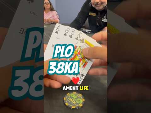 PLO Tournament Final Table hand